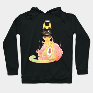 Cool Trippy Strange Cat Art Hoodie